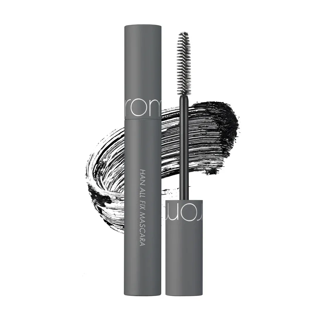 Romand Han All Fix Mascara máscara de pestañas coreana para volumen y longitud con fijación duradera en tono Long Black